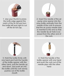 Hot Sale Mini Air Pressure Air Pump Wine <b>Bottle</b> Opener Pen in Stock - Product Image 5