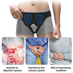Cinturón de <span class=keywords><strong>Hernia</strong></span> <span class=keywords><strong>Inguinal</strong></span> Ajustable y Desmontable con Almohadilla de Presión Personalizada, Soporte <span class=keywords><strong>Abdominal</strong></span> para Rehabilitación Masculina - Product Image 4