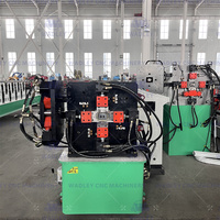 Machine de formage à froid automatique WDL pour gouttières et tuyaux de pluie en acier et aluminium avec fonction de cintrage