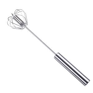 Type <span class=keywords><strong>de</strong></span> presse en acier inoxydable batteur à oeufs semi-automatique outil <span class=keywords><strong>de</strong></span> fouettage <span class=keywords><strong>de</strong></span> batteur à oeufs rotatif télescopique - Product Image 1