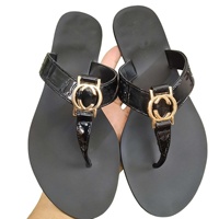 YESTEEM Nouvelles tongs d'été plates grande taille confortables antidérapantes polyvalentes pour la plage Vente directe usine