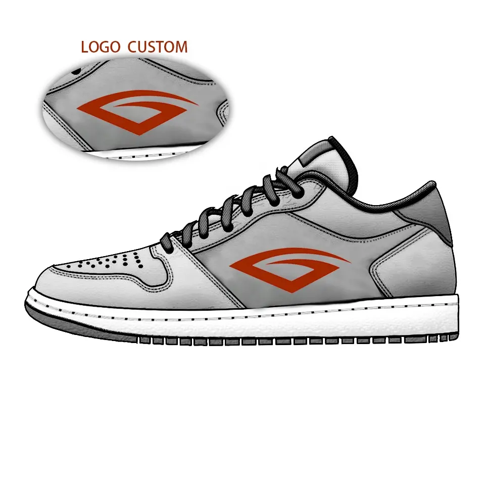 Manufacturer Customized High Quality Air Cushion Shoes Original Brand Sneakers Custom Logo Mens Walking Shoes