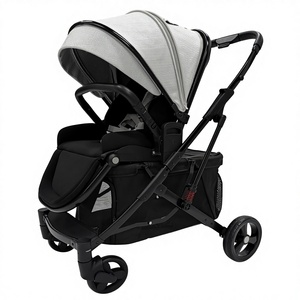 <span class=keywords><strong>Poussette</strong></span> tout-en-un convertible <span class=keywords><strong>pour</strong></span> chiens et chats - Réglable, pliable, chariot de voyage - Product Image 4