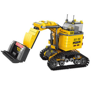 ของเล่นเพื่อการศึกษาแปลงร่างเป็นกษัตริย์รถยนต์สำหรับเด็กผู้ชายบล็อกสร้างขาขนาดเล็ก - Product Image 4