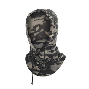 Topi ski berkemah pria, penutup kepala taktis Balaclava berburu masker wajah bulu domba termal untuk bersepeda - Product Image 5
