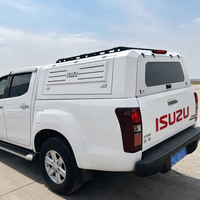 Capot de benne robuste en acier au manganèse pour ISUZU D-Max, capot rigide en alliage d'aluminium avec porte-bagages de toit, directement de l'usine