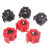 Colliers de serrage rapides pour barres d'haltères et haltères, en plastique, 50 mm, accessoires de fitness