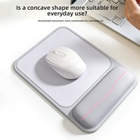 Tapis de souris ergonomique avec repose-poignet en mousse à mémoire de forme pour ordinateur, vente en gros
