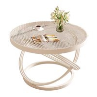 Table basse moderne en marbre et verre trempé avec rangement, écologique et facile à nettoyer, pour salon et usage domestique