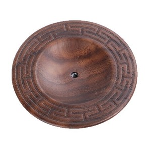 Porte-encens auto-adaptatif en noyer noir d'Amérique du Nord, plateau à encens en bois massif, porte-encens magnétique de taille universelle - Product Image 5