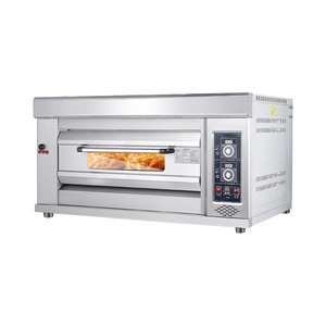 Prix bas automatique personnalisé 1 2 3 4 pont 6 9 plateaux gaz électrique <span class=keywords><strong>Type</strong></span> <span class=keywords><strong>industriel</strong></span> cuisson Pizza gaz unique pont <span class=keywords><strong>four</strong></span> - Product Image 6