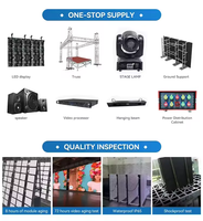 500*1000mm P3.91 P2.9 P2.604 Dış Mekan IP65 Su Geçirmez İç Mekan Kilise Kiralama Etkinlik LED Video Duvar Paneli LED Ekran