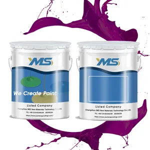 Échantillon gratuit Changzhou YMS Utilisation de protection des métaux personnalisée BS52-12 revêtement de peinture polyuréthane aliphatique