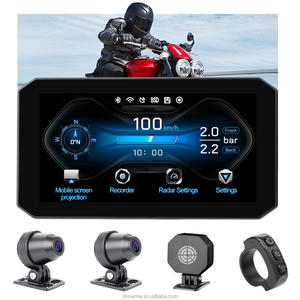 Pantalla Portátil de 5.5 Pulgadas con WiFi y GPS para Motocicleta, Resistente al Agua y Compatible con Apple Carplay y Android Auto - Product Image 1