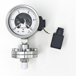 Hoge Kwaliteit Pgs23.100 Bourdon Buisdrukmeter Met Schakelaar Elektrische Contacten - Product Image 3