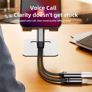 PD 100W Type C à 3.5mm Casque Audio Aux <span class=keywords><strong>Jack</strong></span> Adaptateur Câble 2 en 1 USB C Splitter Type-C Écouteur <span class=keywords><strong>Chargeur</strong></span> Câble pour Téléphone 16 - Product Image 5