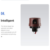 Capuchon de court-circuit NEMA Twist-Lock Photocontrol IP65/66/67 Capteurs optiques Produit
