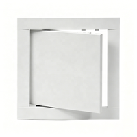 Porte d'accès universelle en aluminium étanche avec serrure à came