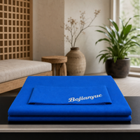 Tapis de billard gris neutre avec bandes de coussin prédécoupées, ensemble de feutre professionnel pour table de billard