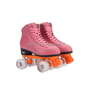 Zapatos de Skate de 4 ruedas de cuero personalizados para adultos, adolescentes y niños, patinaje en <span class=keywords><strong>quad</strong></span> al aire libre para hombres, mujeres, niños y niñas - Product Image 4
