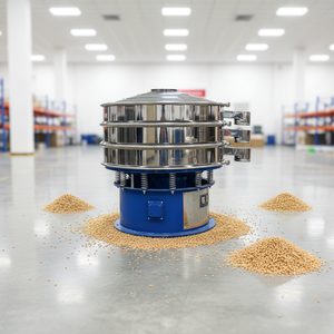 अच्छी गुणवत्ता 10kg-10 टन/घंटे बिजली की सिलाई मशीन नारियल पाउडर सीव मशीन - Product Image 1