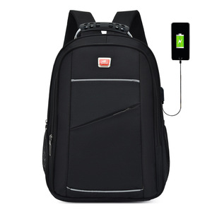 Men's <b>Backpack</b> <b>Large</b> <b>Capacity</b> 36-55L With Usb Charging Business Travel Solid Color Detachable Straps - Product Image 2