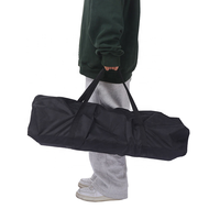 Table de camping pliable en acier portable - Légère, durable, imperméable, facile à transporter, design moderne, mobilier d'extérieur pour cour
