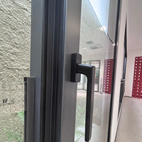 Puertas Corredizas de Aleación de Aluminio Personalizadas, Ventanas de Doble Vidrio para Cocina, Hotel, Sala de Estar y Villa - Antirrobo, Calificadas por Energy Star