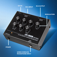 Amplificateur de casque de signal audio EF302 Égaliseur de son numérique Mixeur de son karaoké
