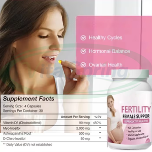 Capsules de fertilité VitaSpring OEM Private Label, complément alimentaire vitaminique pour la santé, capsules de fertilité pour femmes enceintes - Product Image 3