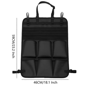 Felaruta Upgraded Waterproof Oxford Thickened <b>Car</b> Seat Back Wall Multi-Purpose Tool <b>Storage</b> <b>Bag</b> for Outdoor Use - Product Image 3
