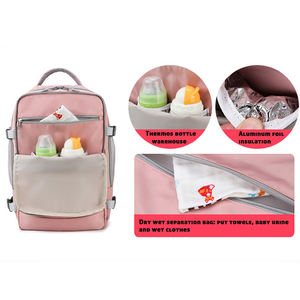 Sac à dos en nylon de qualité personnalisée, populaire pour les loisirs, les voyages, l'école, les adolescentes, imperméable, pour ordinateur portable - Product Image 3