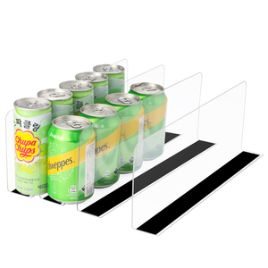 Shelf Divider High-Strength PVC Magnetic <strong>Partition</strong> For Shelving Display Separator L-shaped Magnetic Divider - Product Image 5