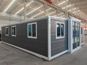 30Ft 40Ft 20Ft ภาชนะสำเร็จรูปแบบขยายได้, บ้านเหล็กน้ำหนักเบาพับได้ภาชนะเหล็กอเนกประสงค์สำหรับบ้าน - Product Image 5