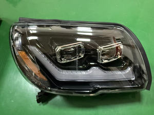Interruptor de Faros Delanteros LED Izquierdo y Derecho Raymond Modify, Luz Blanca y Amarilla para Toyota 4Runner 2003 2004 2005 81130-35441 81170-35421 - Product Image 2