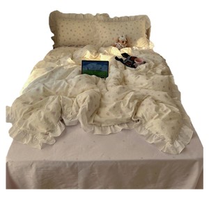 LXHT-1203 Korean Style Floral Cotton <b>Bedding</b> <b>Set</b> Four Piece Soft Breathable All Seasons - Product Image 5