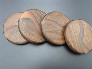 แผ่นรองแก้วไม้คุณภาพสูง ดีไซน์พรีเมียม งานขัดเงา ทันสมัย ทำมือ ใช้ซ้ำได้ บรรจุภัณฑ์แบบกำหนดเอง สำหรับบ้านและโรงแรม ขายดี - Product Image 2