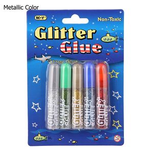 6 रंग 10 मिलीलीटर फफोले पैक गैर विषैले धोने योग्य बच्चों को घर के स्कूल रचनात्मक कला और शिल्प परियोजनाओं के लिए - Product Image 2