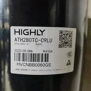 คอมเพรสเซอร์แบบสกรอลล์ ATH280TC 50Hz 380V R410A สำหรับใช้งานในอุตสาหกรรม - Product Image 1