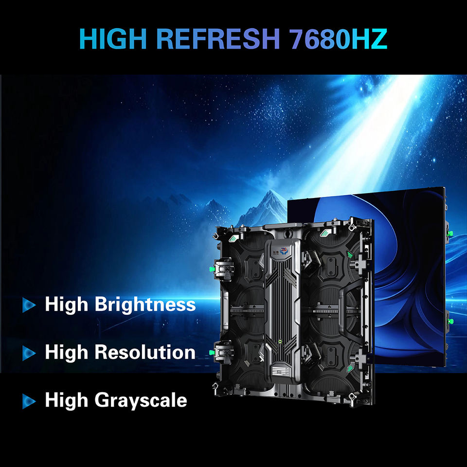Tipe Rigging P1.953 Indoor Rental LED Panel Seamless Video Wall for Corporate Annual ...
