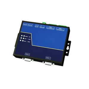 Serveurs série industriels à 2 canaux série NB124, génération 2, RS485/RS422/RS232, TCP/IP, port série Modbus vers port Ethernet - Product Image 1