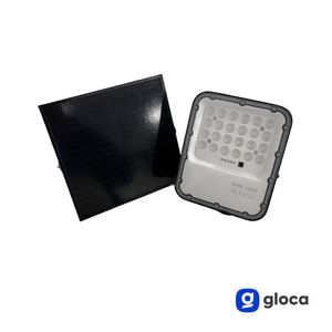 Reflector LED Solar para Exteriores Gloca de 50W con Panel y Control Remoto, Cuerpo de Plástico de Montaje Superficial, Garantía de 3 Años - Product Image 3