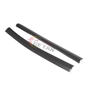 Embellecedor de tira de umbral incorporado para puerta de fibra de carbono Real 19-22 GR Supra A90 A91 accesorios interiores - Product Image 3