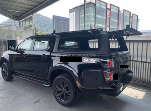 Kit de conversion de pick-up 4x4, toit rigide en aluminium noir, auvent pour <span class=keywords><strong>Ranger</strong></span>/Raptor T6/T7/T8, pour Navara Np300 Dmax Hilux Revo - Product Image 3
