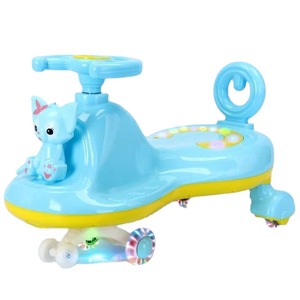Children's Twist Car 3 Wheels PP Material Anti Tipping For 1-6 Years Old Kids Unisex Toy Ride On Car - Product Image 5