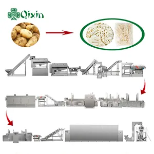 100kg 300kg 500kg 1000kg patates patates kızartma makinesi makine dondurulmuş fransız kızartma üretim hattı satılık