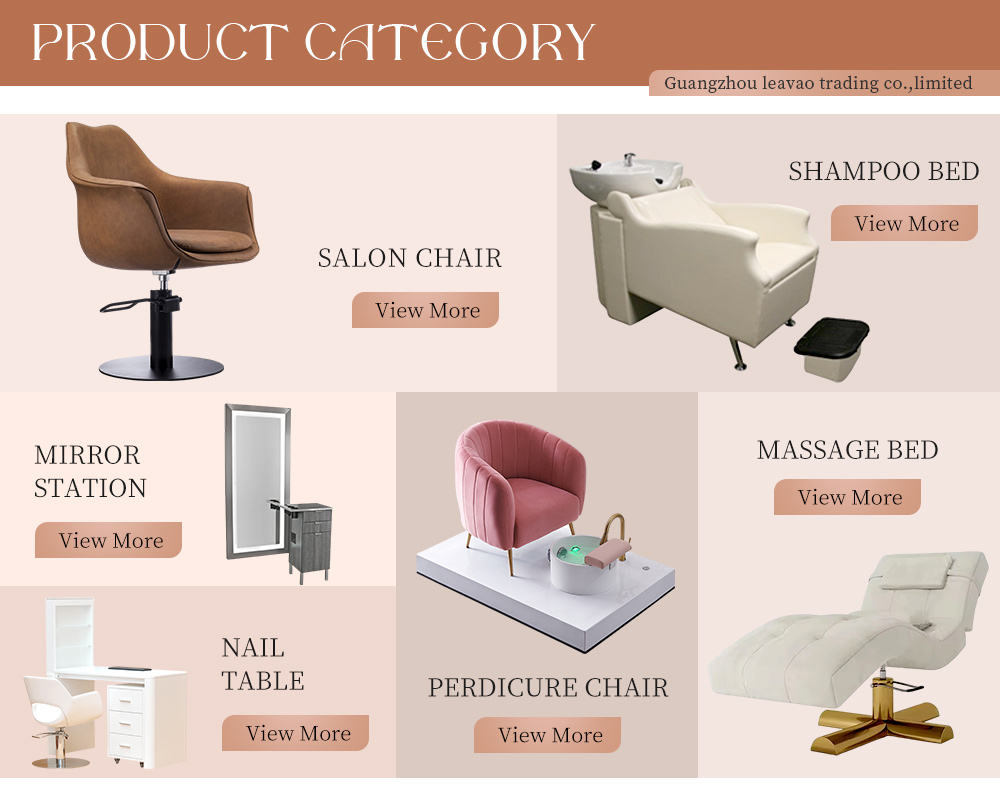 Heavy Duty Beauty Salon Furniture Saloon Equipments Sets
