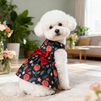 Neue Frühlings- und Sommer-Elegante Polyester Gestreifte Freizeit-Hundekleider, Beliebt und Niedlich