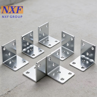 Support triangulaire simple en acier inoxydable 316 standard NXF UNS 316/0Cr17Ni12Mo2/1.4401, réglable, support en forme de L CNC
