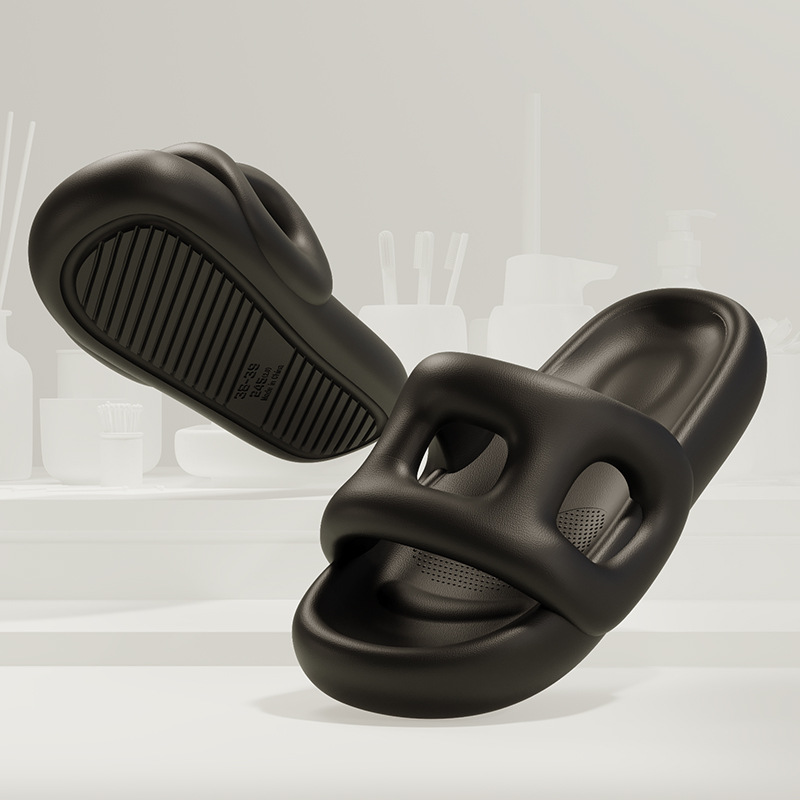 Women Bathroom EVA Slides Shoes Summer Thick Platform Sandals Home Indoor Slippers